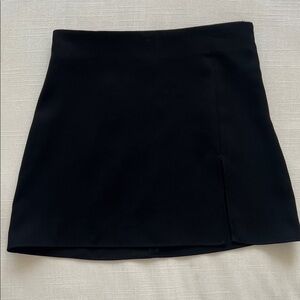 Zara Classic Black Mini Skirt